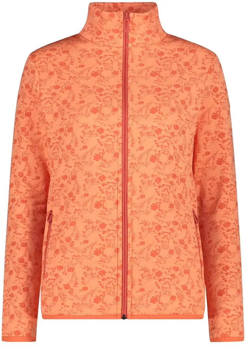 CMP Dames Stretch Fleece met Rits - Salmone Mel. - XL - afbeelding 3 van 4