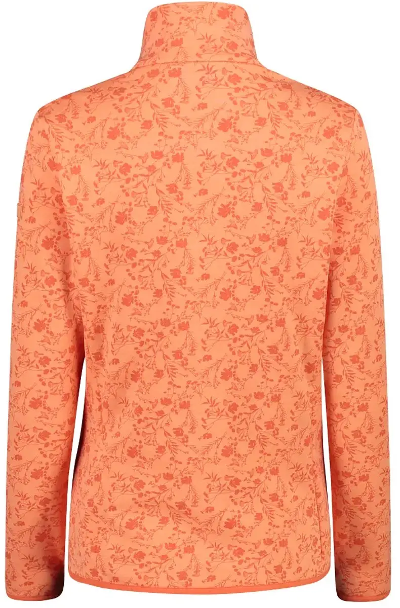 CMP Dames Stretch Fleece met Rits - Salmone Mel. - XL - afbeelding 2 van 4
