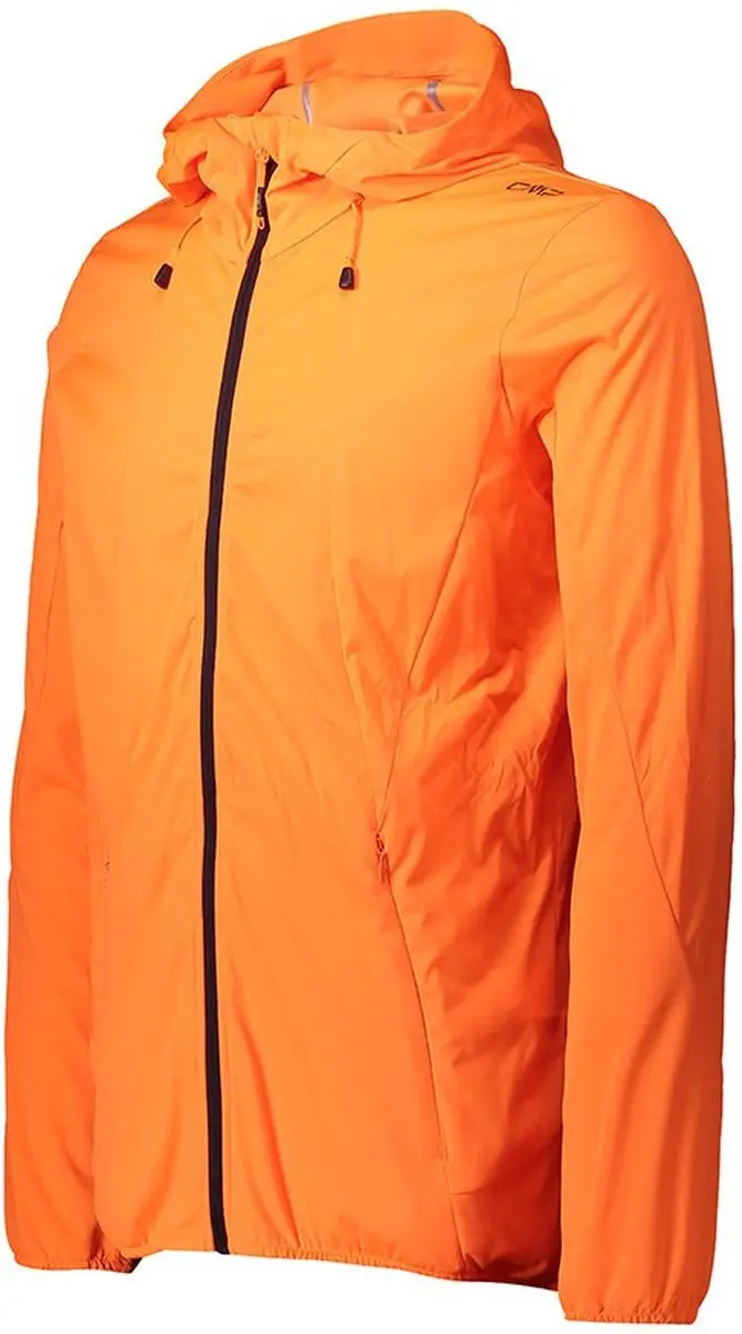 CMP Fix Hood Softshell Jas Met Capuchon - Oranje - 4XL - afbeelding 3 van 4