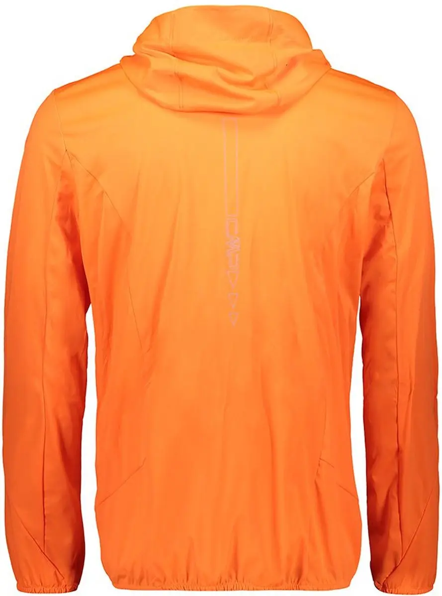 CMP Fix Hood Softshell Jas Met Capuchon - Oranje - 4XL - afbeelding 2 van 4