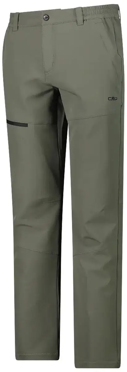 CMP Rekbare Polyester Broek - Olijf - afbeelding 2 van 2