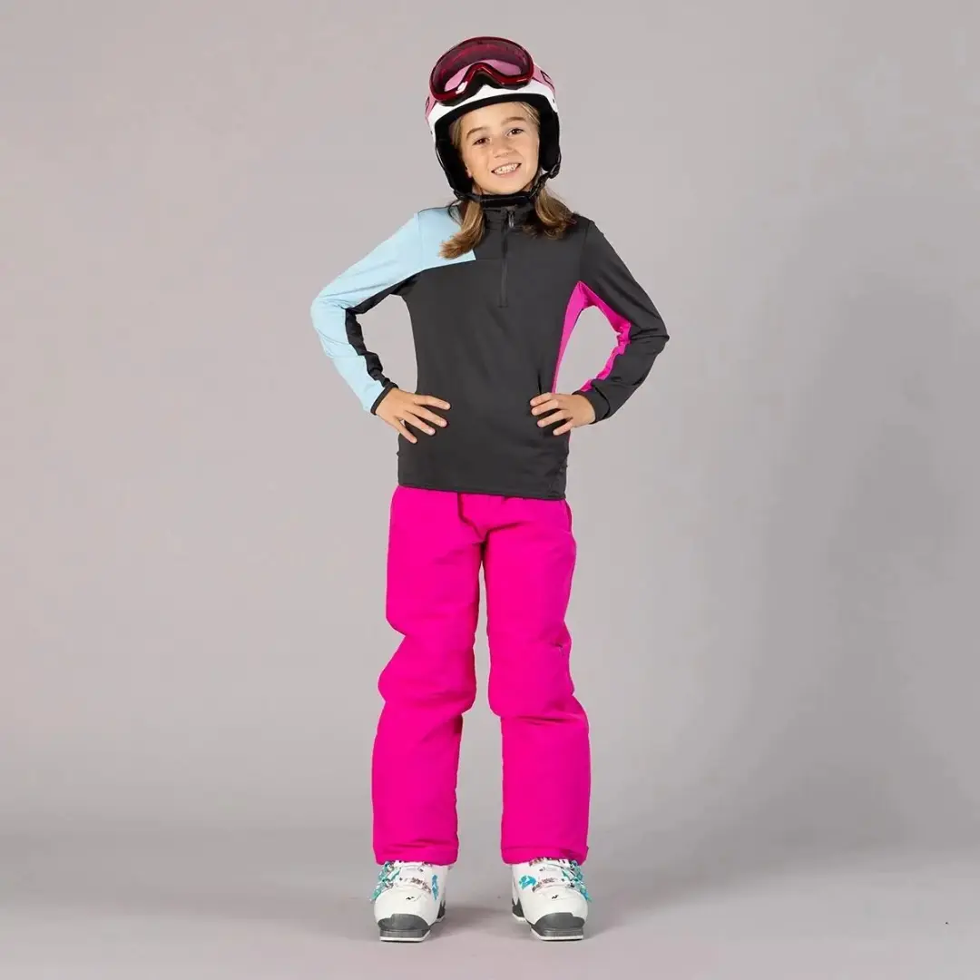 CMP Demi Zip Fleece Meisje - Antraciet - afbeelding 2 van 2