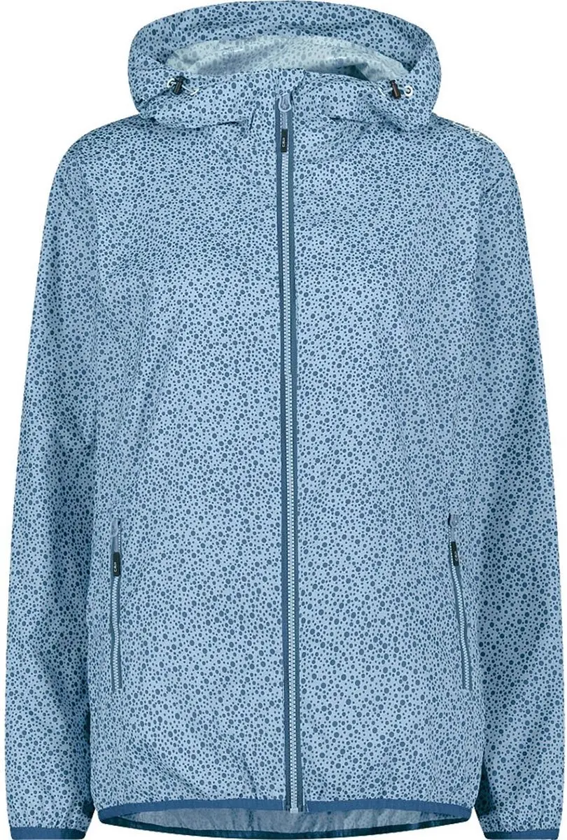Cmp 31x7296 Rain Fix Hood Jas Blauw 2XS Vrouw