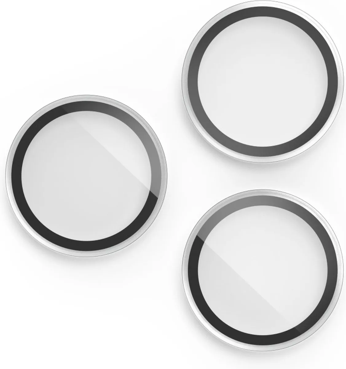 Hama Lens Protect iPhone 16 Pro/Pro Max Camerabescherming - 3 Stuks - Transparant