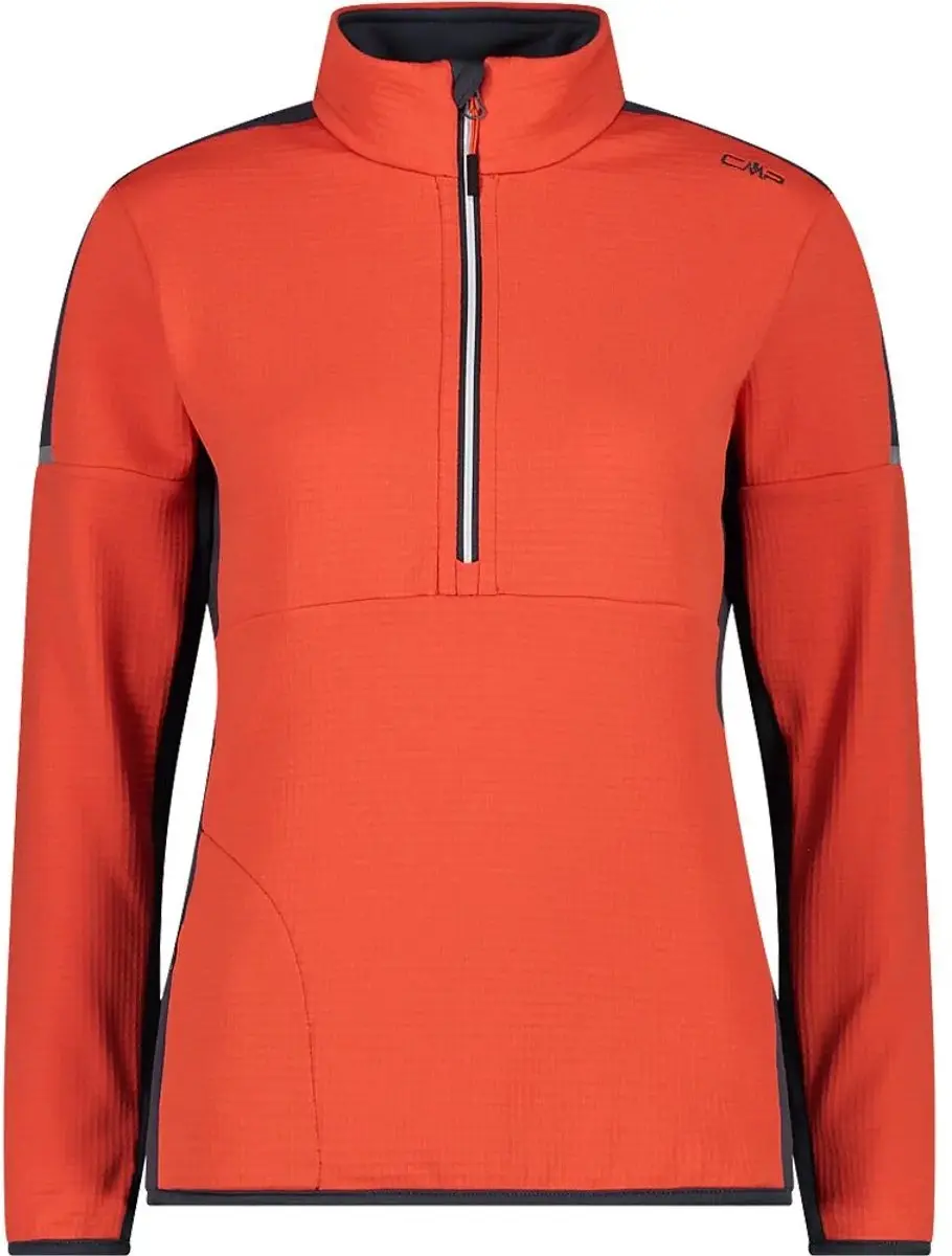 CMP Fleece met Halve Rits Dames