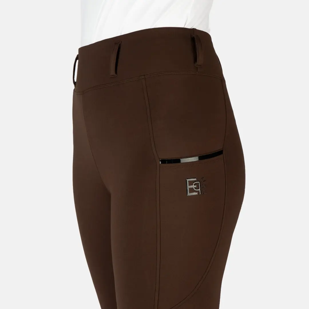 EQPro Mindy AW26 Rijlegging - Donkerbruin - Maat 34 - afbeelding 4 van 6