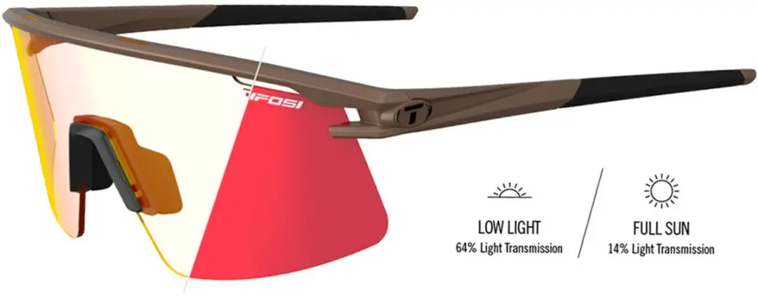 Tifosi Moab Lite Zonnebril - Clarion Red Fototec - afbeelding 4 van 6