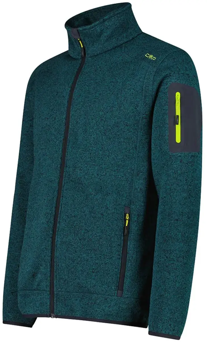 CMP Heren Fleece - Lichen/Anthracite - 2XL - afbeelding 3 van 3