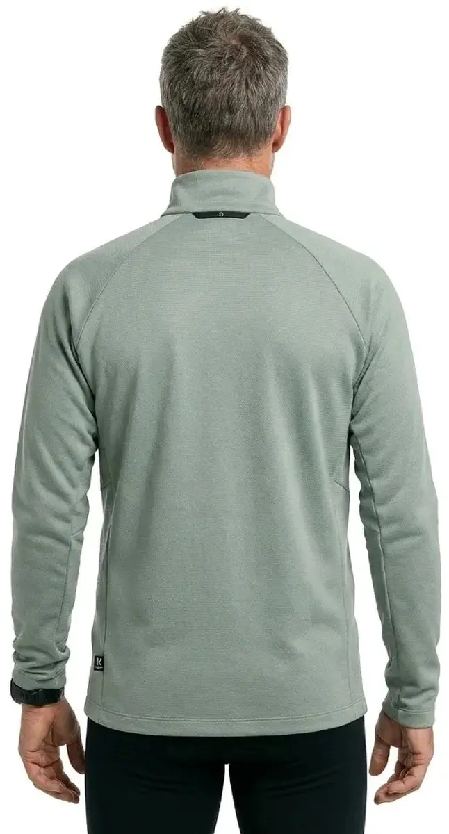 Haglöfs Korp Mid Heren Fleecejas - Dew Green - L - afbeelding 3 van 3
