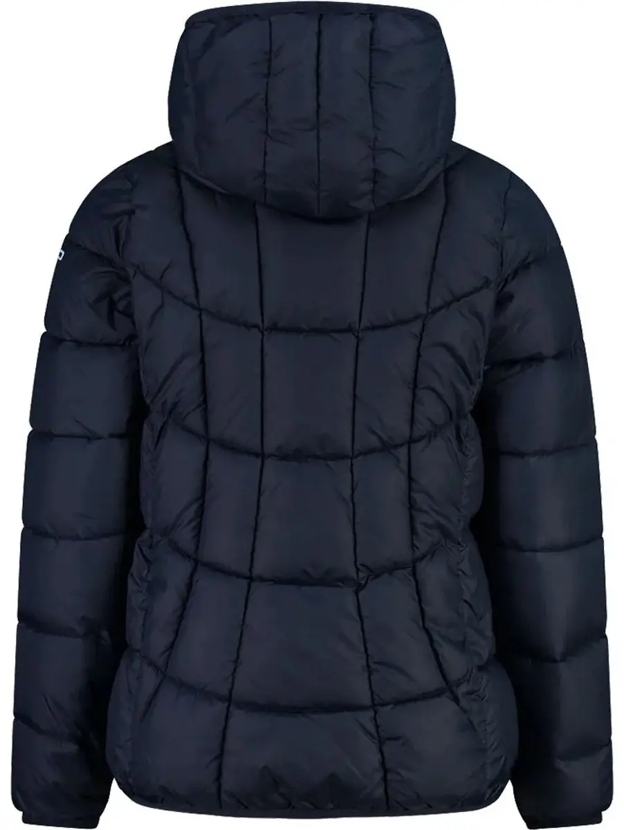 CMP Meisjesjack met Capuchon - Donkerblauw - 164 - afbeelding 2 van 3