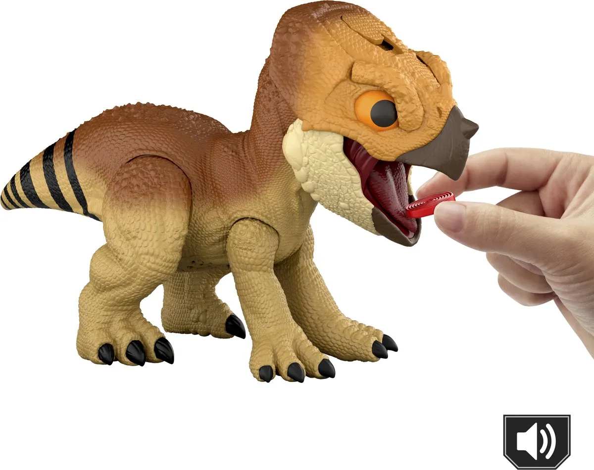 Jurassic World Rebirth Aquilops Beschermdier - Dolores MATTJGC01 - Met geluiden