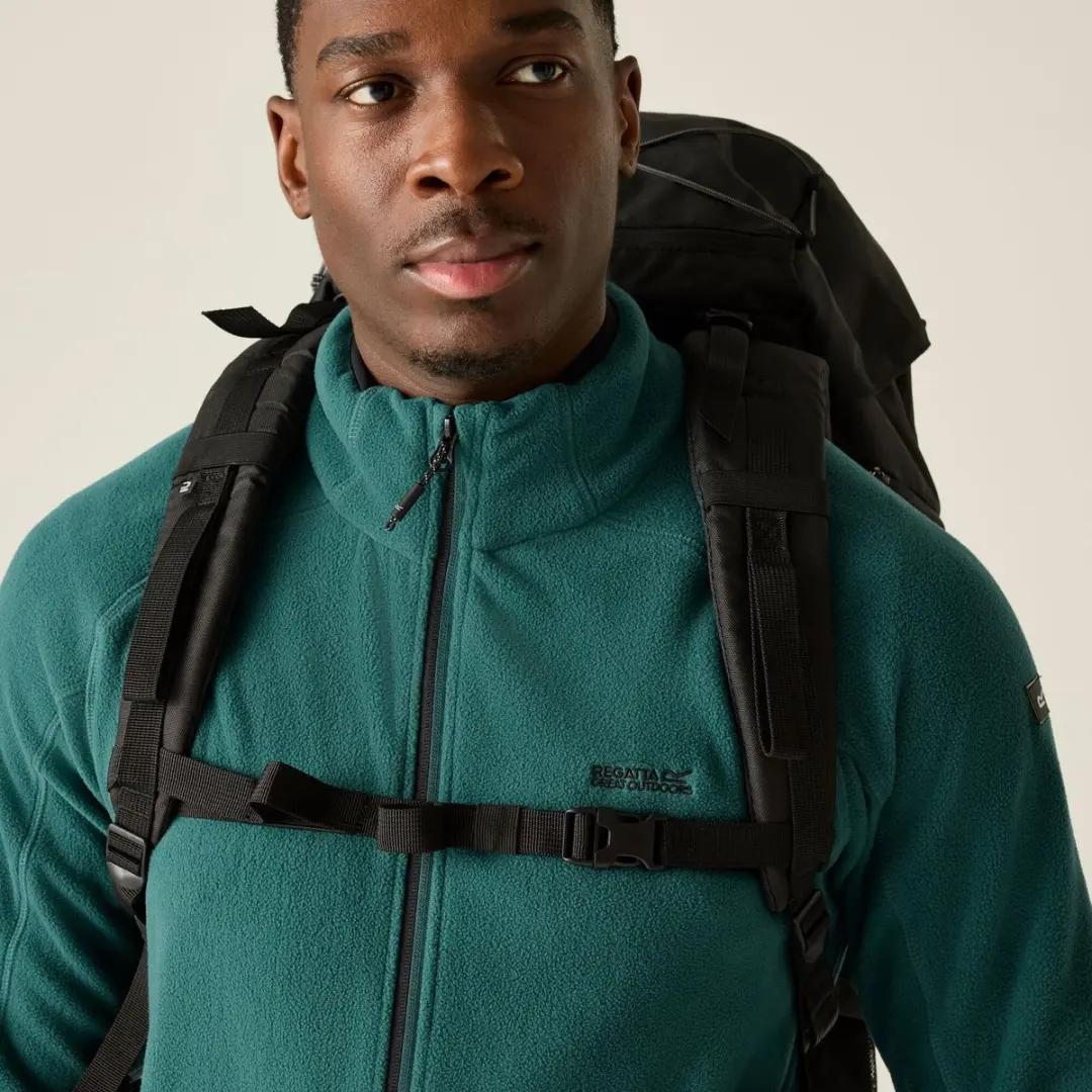 Regatta Hadfield Heren Fleece - Groen - L - afbeelding 2 van 6