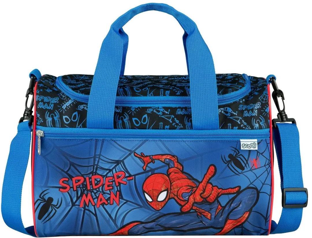 Scooli Spider-Man Sporttas 35cm - 10,5l