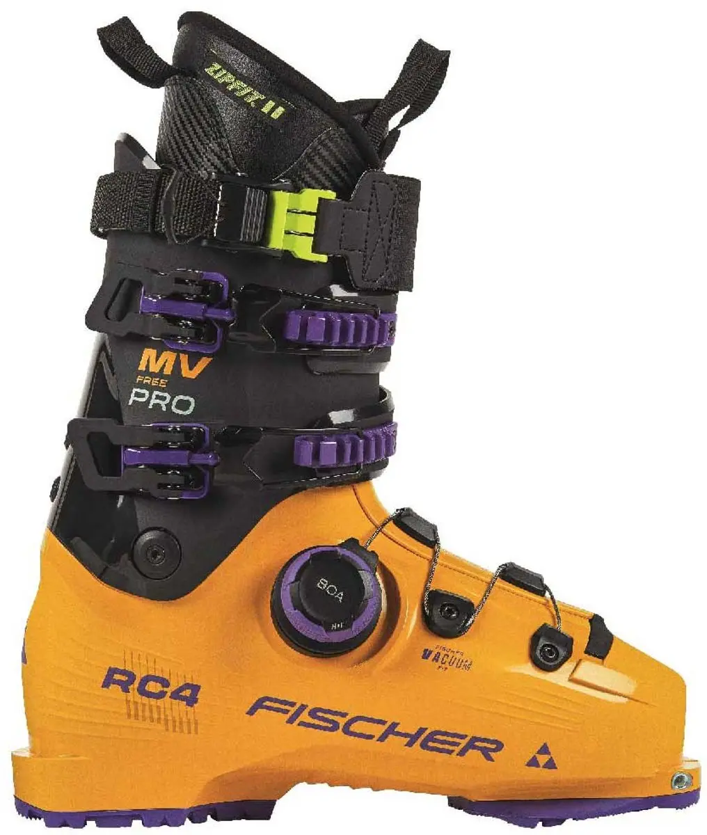 Fischer Rc4 Free Pro Mv Vac Boa Alpine Skischoenen Oranje 26.5