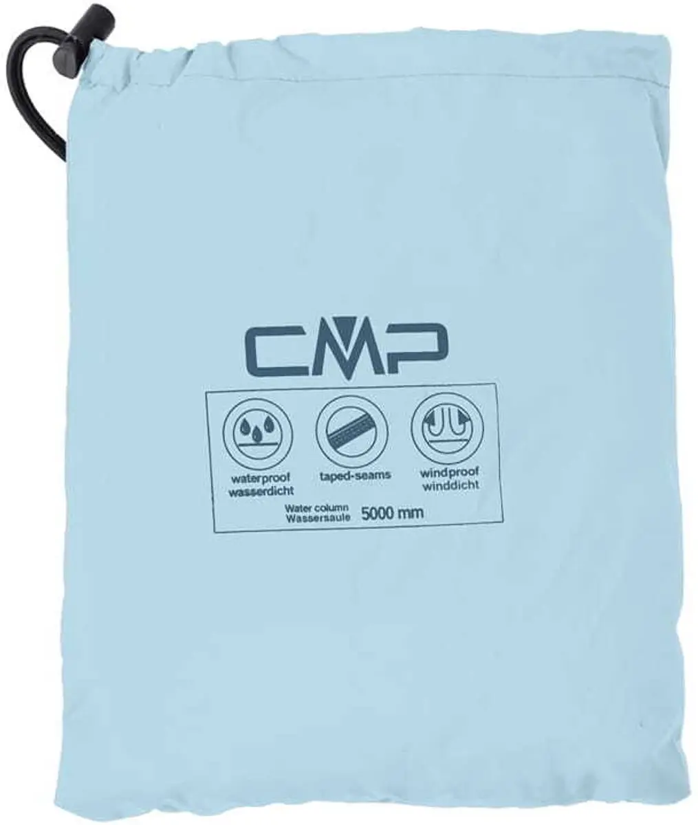 CMP Vrouwen Waterdichte Jas met Capuchon - Blauw - afbeelding 2 van 2