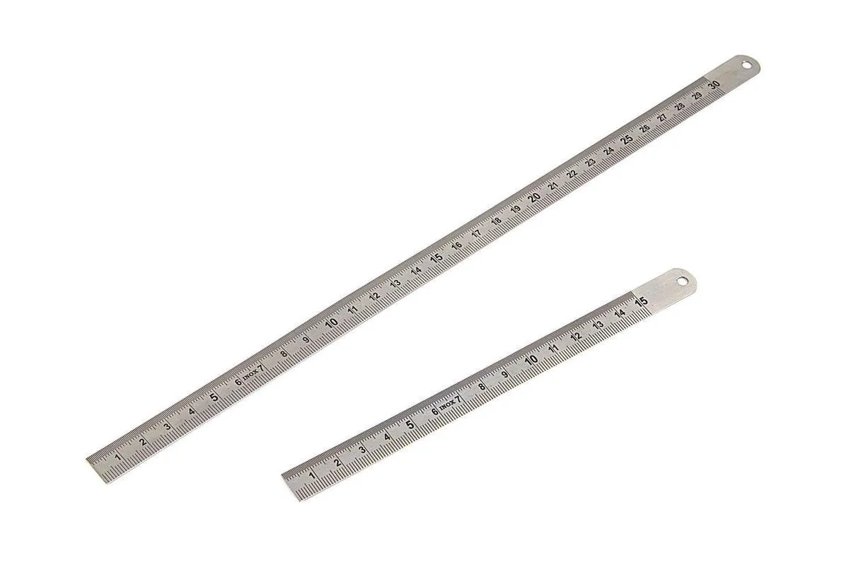 HBM Flexibele RVS Liniaal 300mm - Metaal