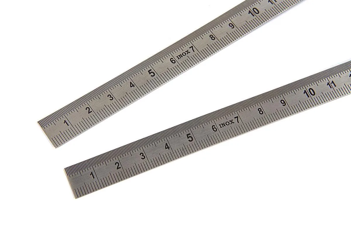 HBM Flexibele RVS Liniaal 300mm - Metaal