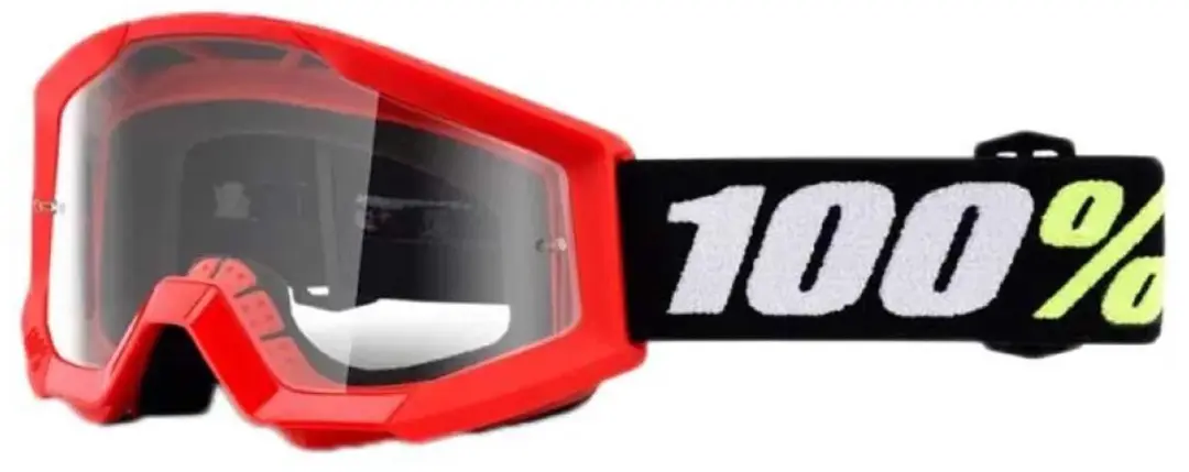 100percent Strata Mini Junior Ski/Snowboardbril - Rood - afbeelding 2 van 2