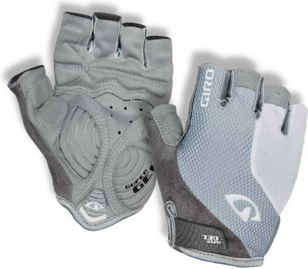 Giro Strada Massa Gel Fietshandschoenen - Grijs/Wit - L - afbeelding 2 van 3