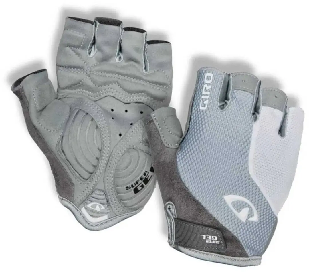 Giro Strada Massa Gel Fietshandschoenen - Grijs/Wit - L - afbeelding 3 van 3