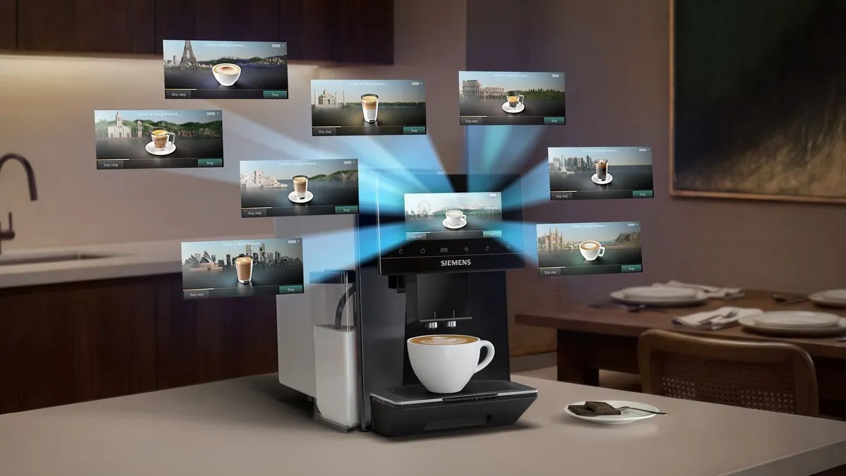 Siemens EQ900 TQ923E09 Volautomatische Koffiemachine - Piano zwart