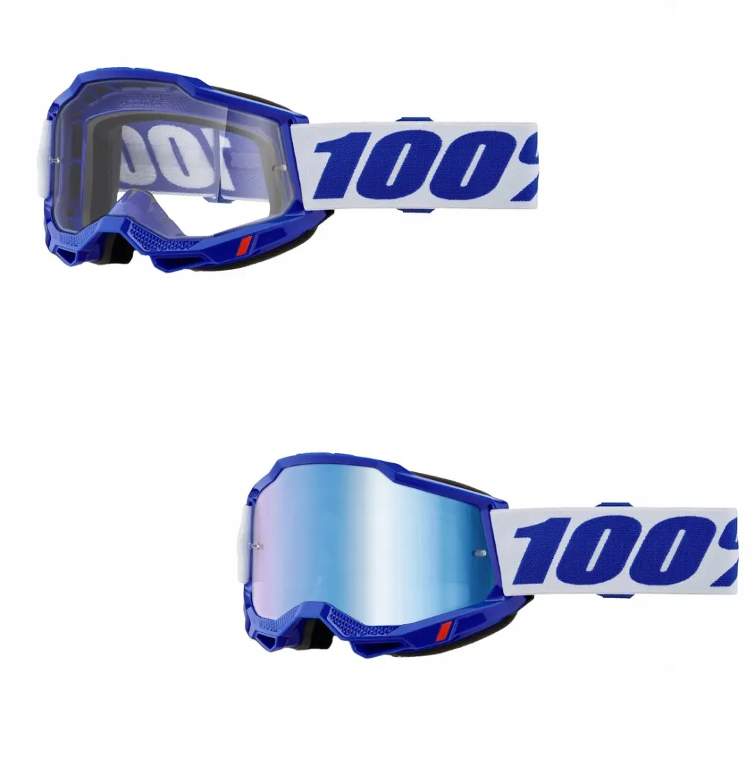 100% Accuri 2 Cross Goggles - Blauw - afbeelding 3 van 5