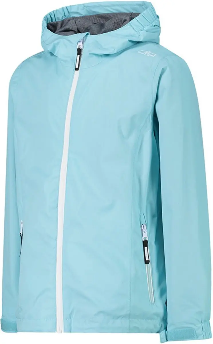 CMP Waterdichte Meisjesjas met Capuchon - Aqua - 5 Jaar - afbeelding 4 van 6