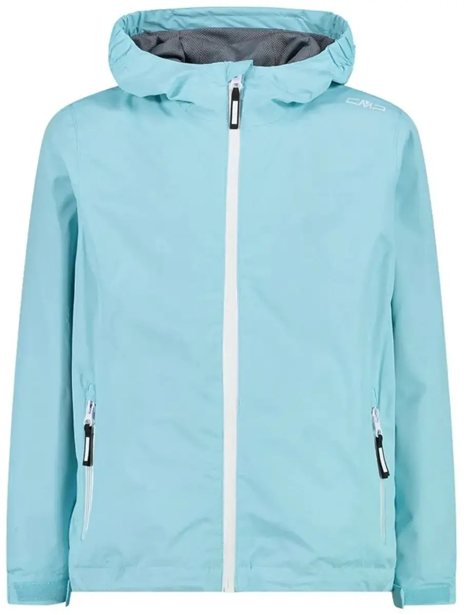 CMP Waterdichte Meisjesjas met Capuchon - Aqua - 5 Jaar - afbeelding 5 van 6