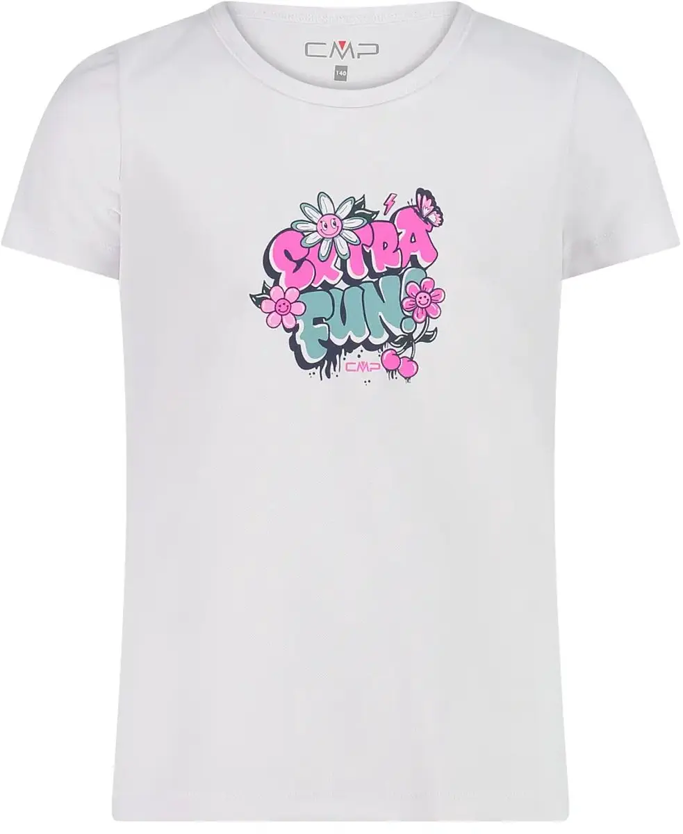 CMP T-shirt techniek bedrukt meisje