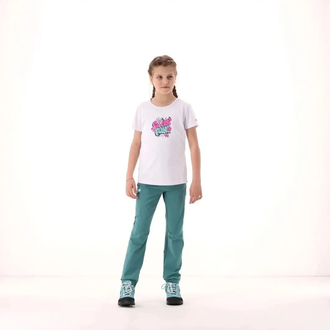 CMP T-shirt techniek bedrukt meisje - Bianco - afbeelding 3 van 6