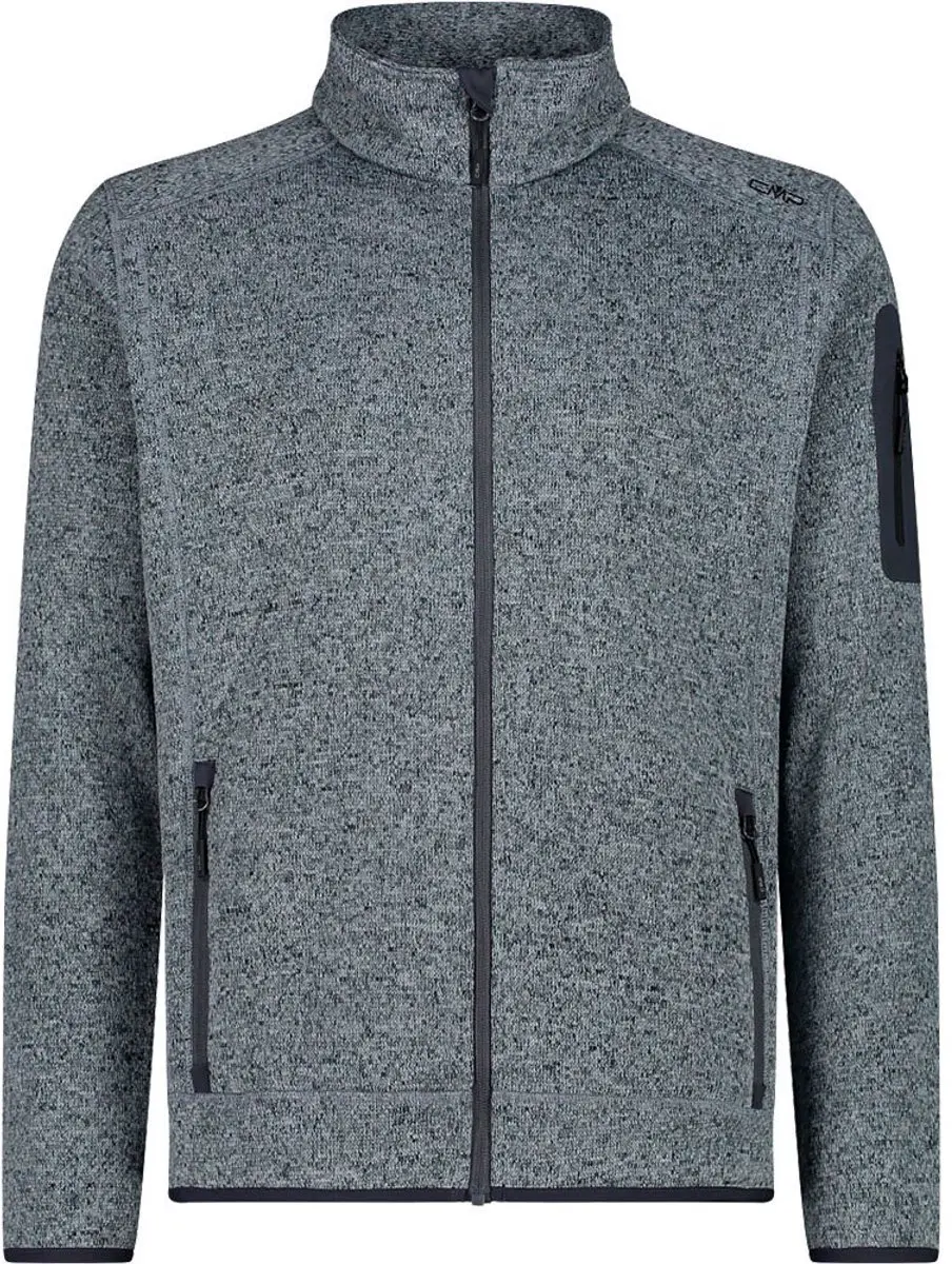 CMP Heren Fleece - Alluminio/Titanio