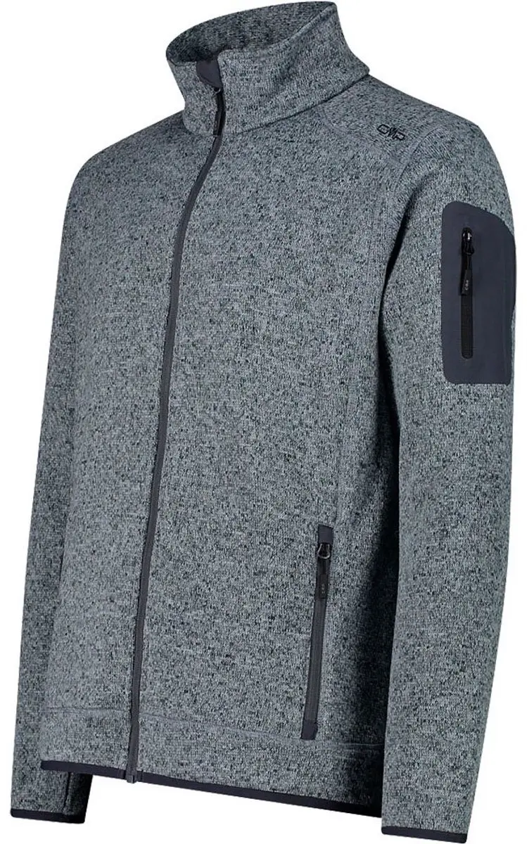 CMP Heren Fleece - Alluminio/Titanio - afbeelding 3 van 3