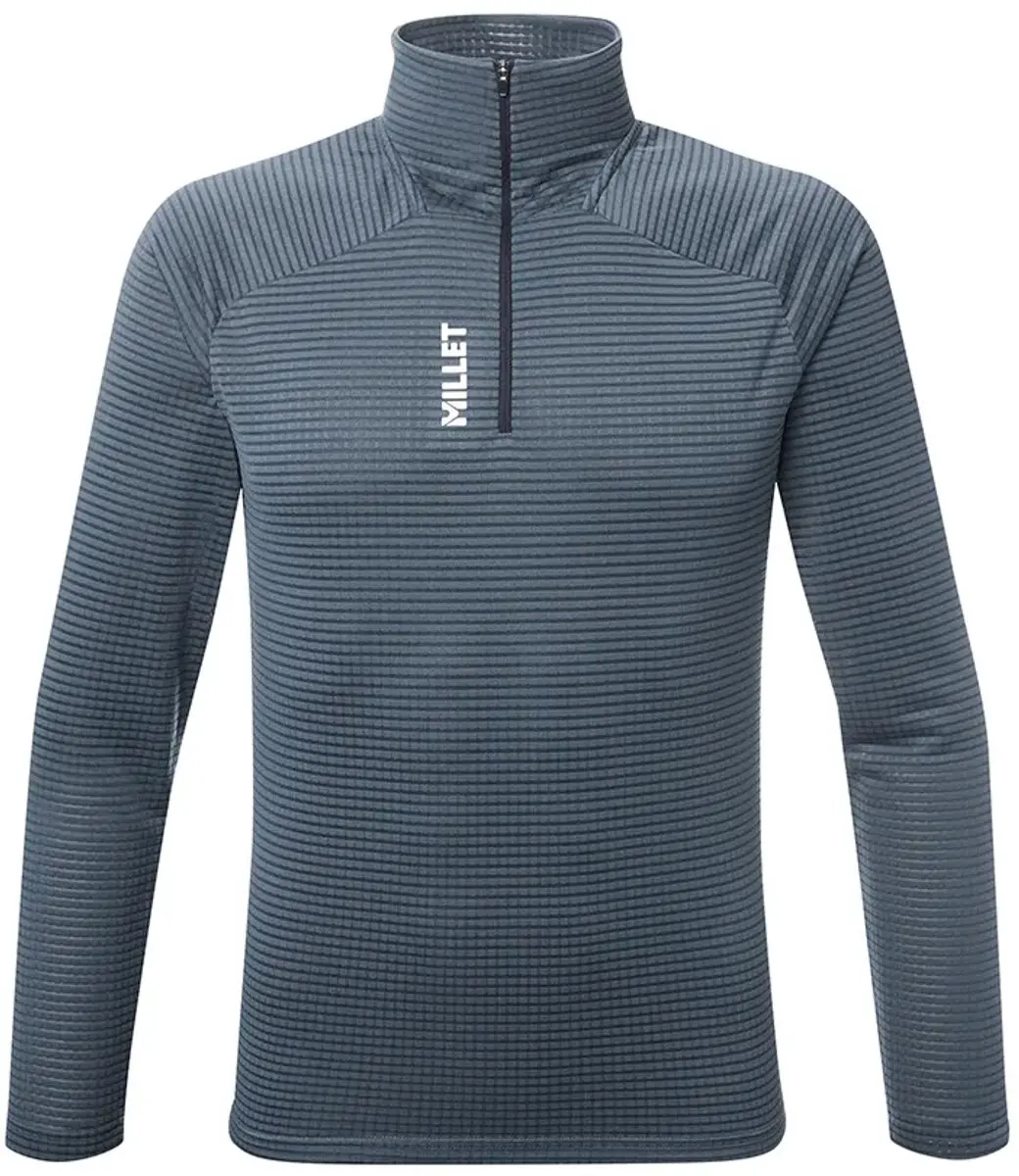 Millet Parmelan Light Fleece Met Halve Rits Blauw S Man