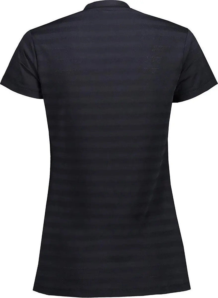 CMP Dames T-shirt met Mesh-details - Zwart - afbeelding 2 van 2