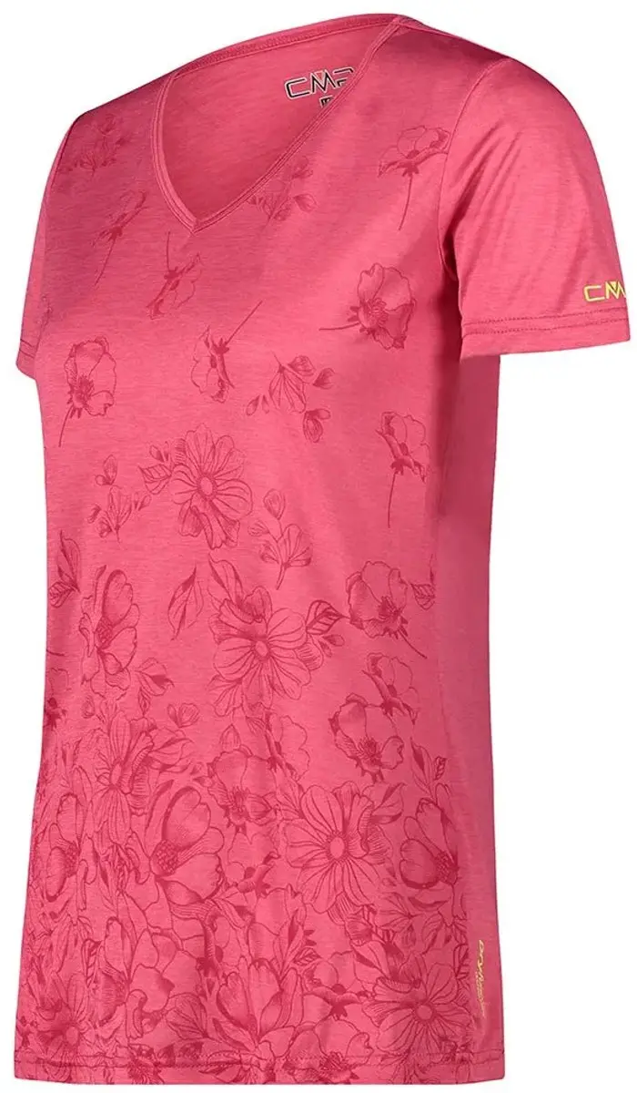 CMP Dames T-shirt Korte Mouwen Roze - afbeelding 3 van 3