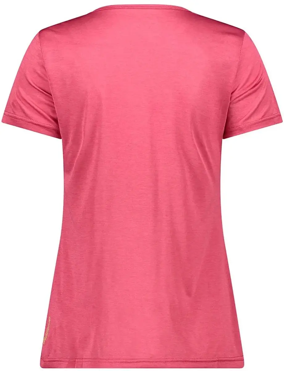 CMP Dames T-shirt Korte Mouwen Roze - afbeelding 2 van 3