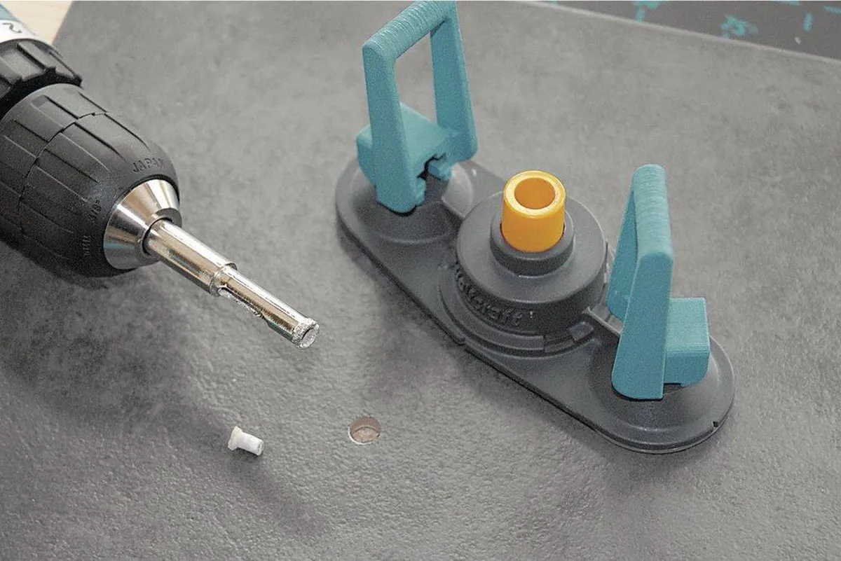Wolfcraft Geleider voor diamantboor Ø5-10mm 5911000 - afbeelding 2 van 4