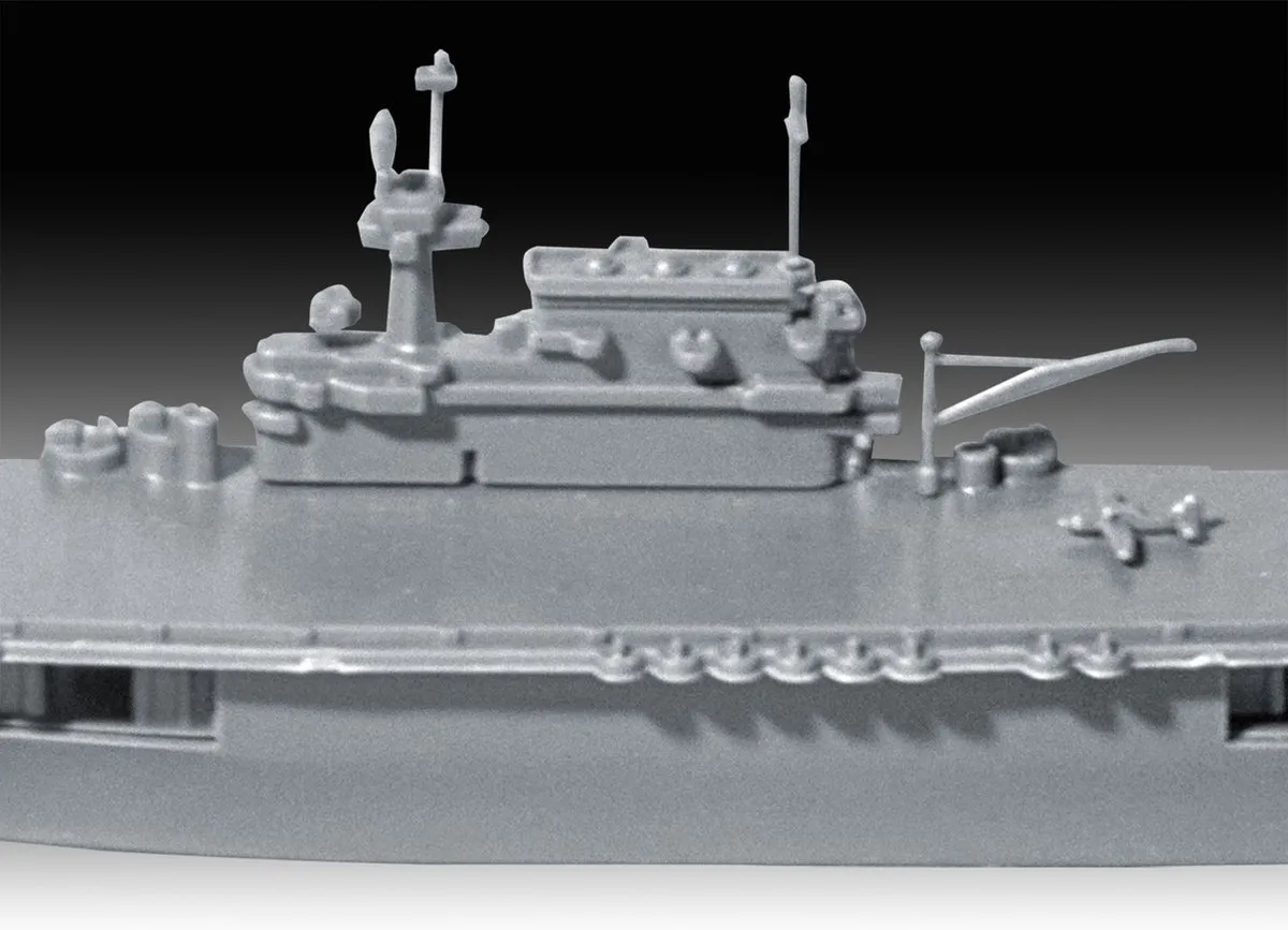 Revell USS Enterprise CV-6 Modelbouwpakket 1:1200 - 38 Onderdelen