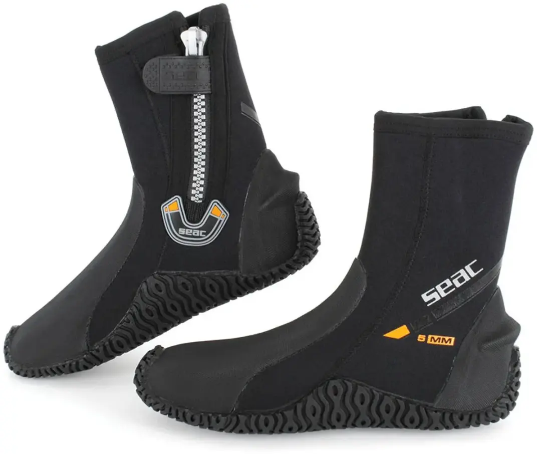 Seacsub Basic Hd 5 Mm Duikbooties Zwart EU 47-48