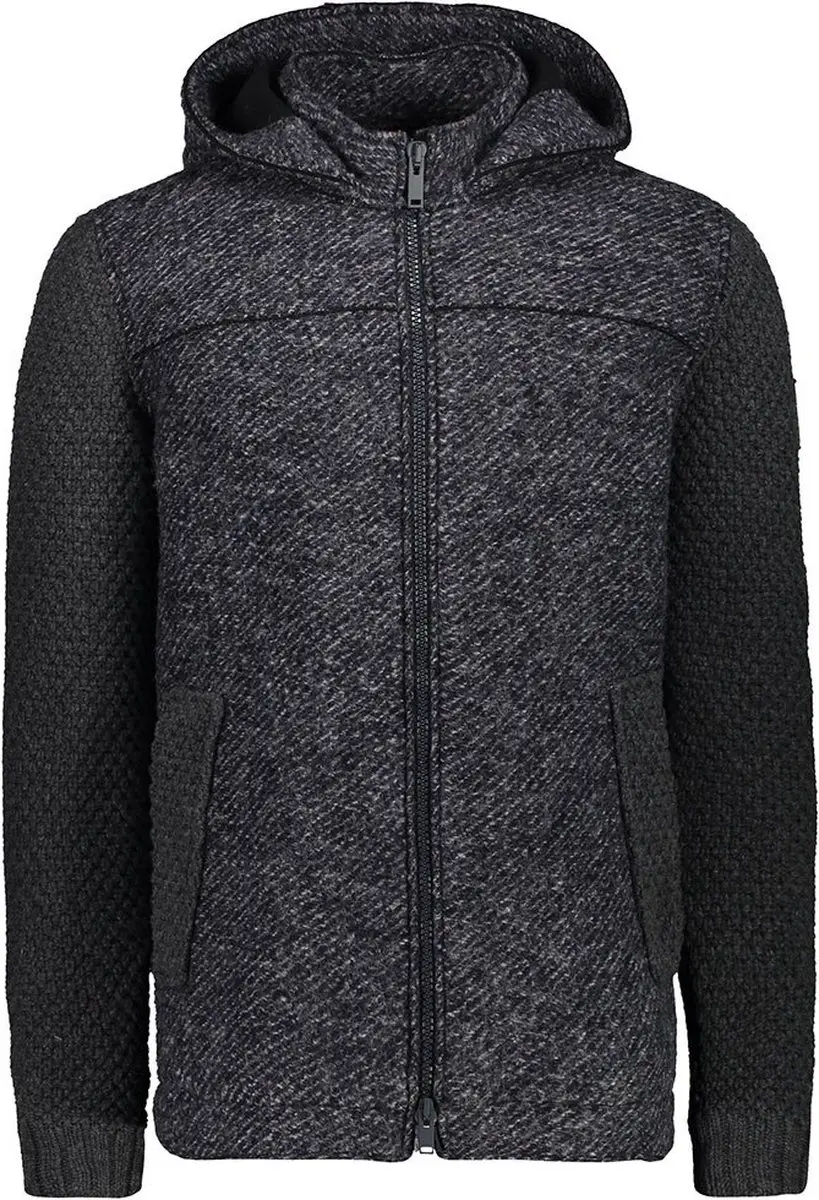 Cmp Sportswear Mid Fix 39m3697 Fleece Met Kap Zwart L Man