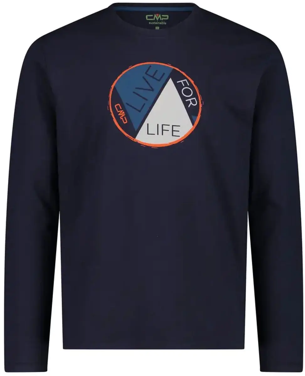 CMP T-shirt met Lange Mouwen Biologisch Katoen