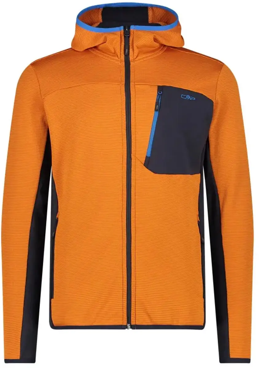 CMP Hooded Fleece Stretch Performance Grid Tech
