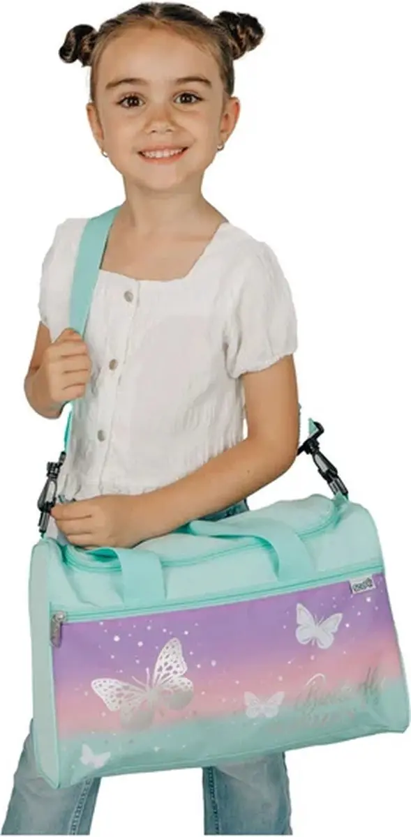 Scooli Sporttas 35 cm - Butterfly Wishes - afbeelding 6 van 6