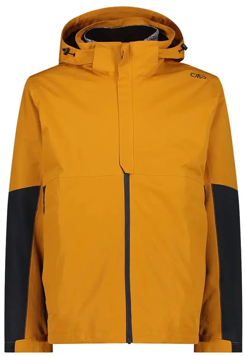 Cmp Zip Hood Detachable Inner 32z1837d Afneembare Jas Oranje M Man