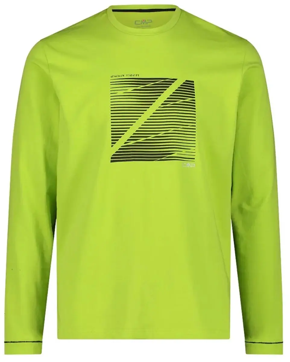 Cmp 32u2437 T-shirt Met Lange Mouwen Groen XL Man