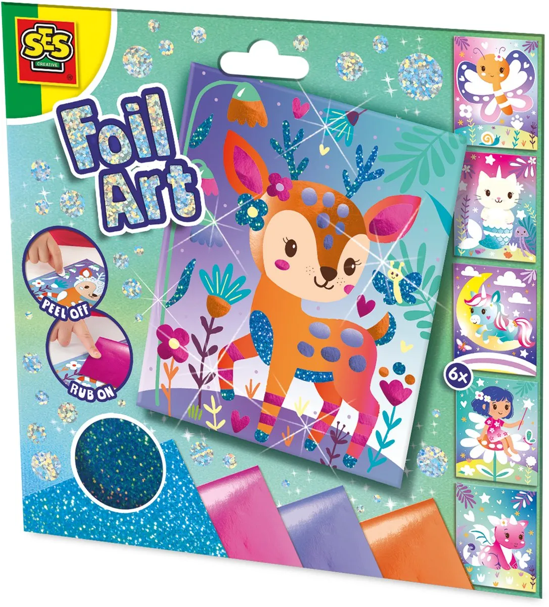 SES Creative Foil Art Schemerige Sprookjes
