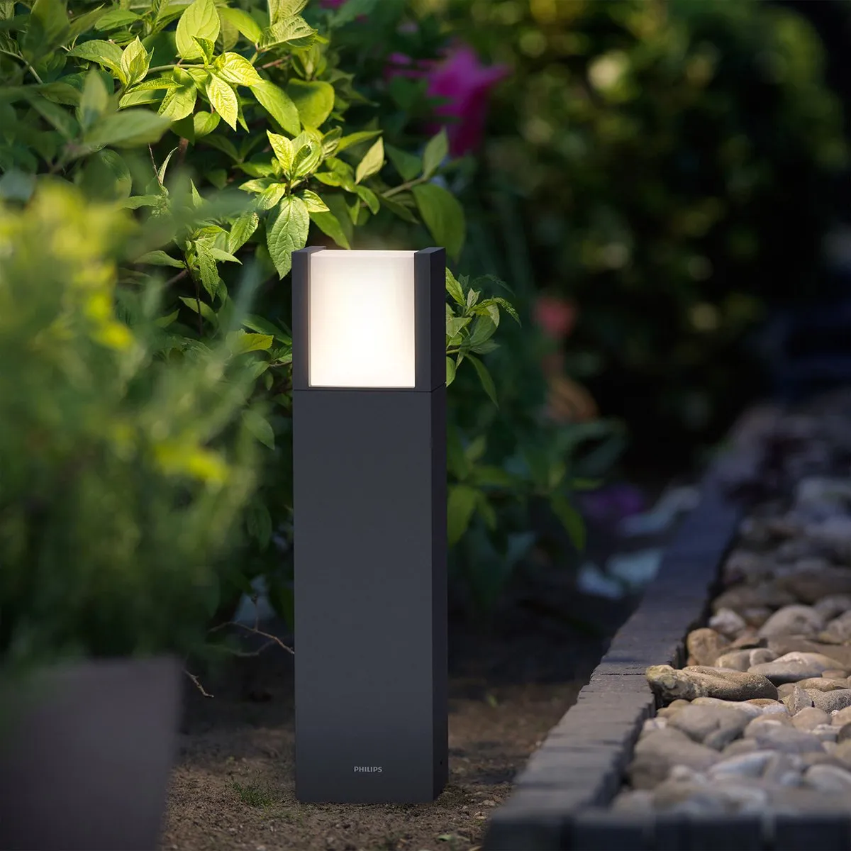 Philips Arbour Sokkelamp 3.8W - Antraciet
