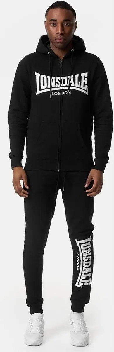Lonsdale Heren trainingspak met capuchon slim fit FEENY