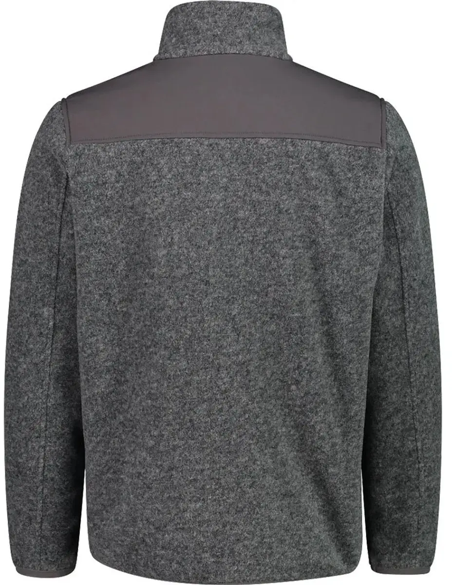 CMP Heren Jas Gerecycled Polyester - Grijs - XL - afbeelding 2 van 3
