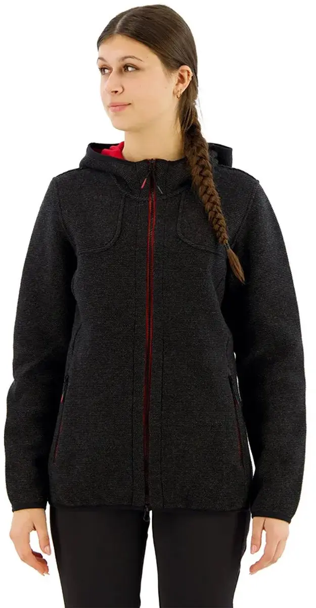 Cmp Fix Hood 32m1606 Jas Zwart XS Vrouw